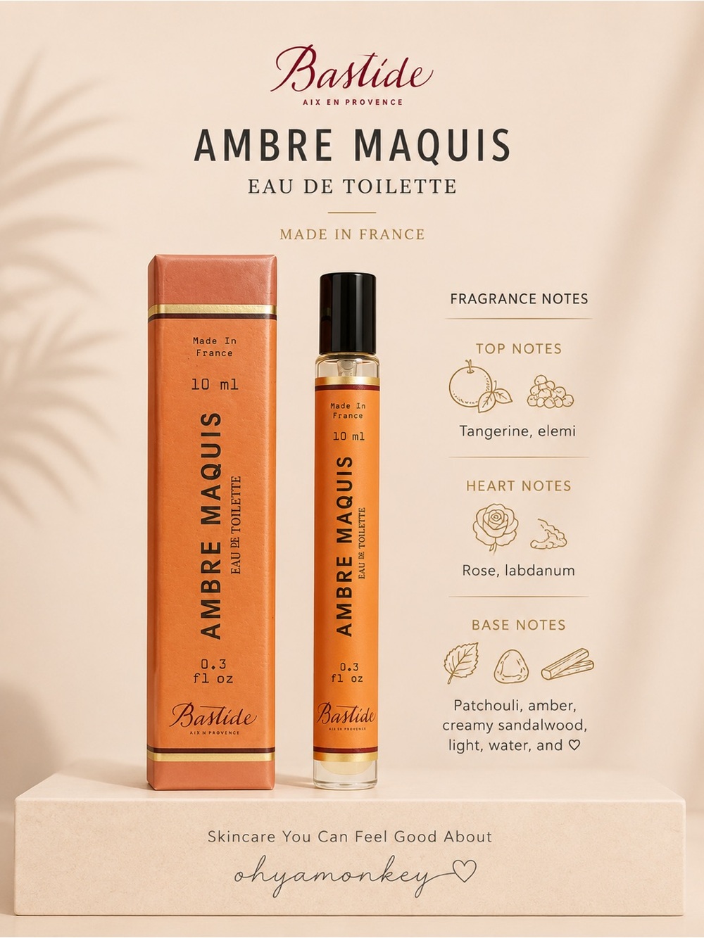 Bastide Ambre Maquis EDT 10ml